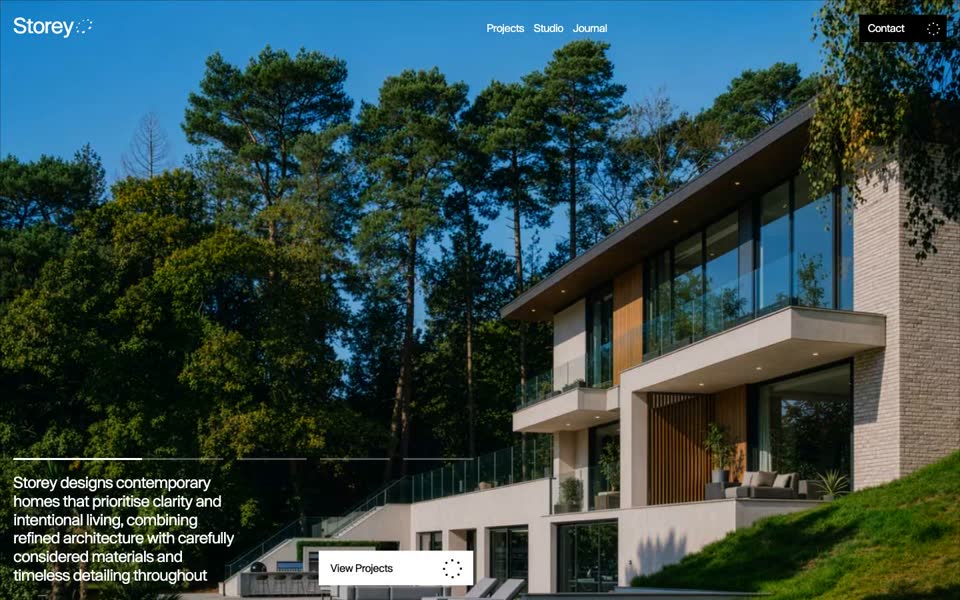 Screenshot of Storey Architecture